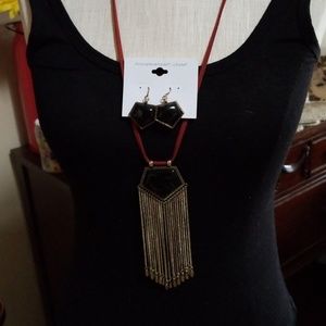 Necklace and Earrings